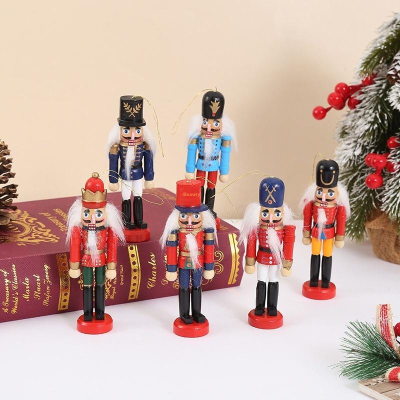 1/3/6Pcs Desktop Decor 12cm Mi - Nutcracker Figurine avaliação e preço