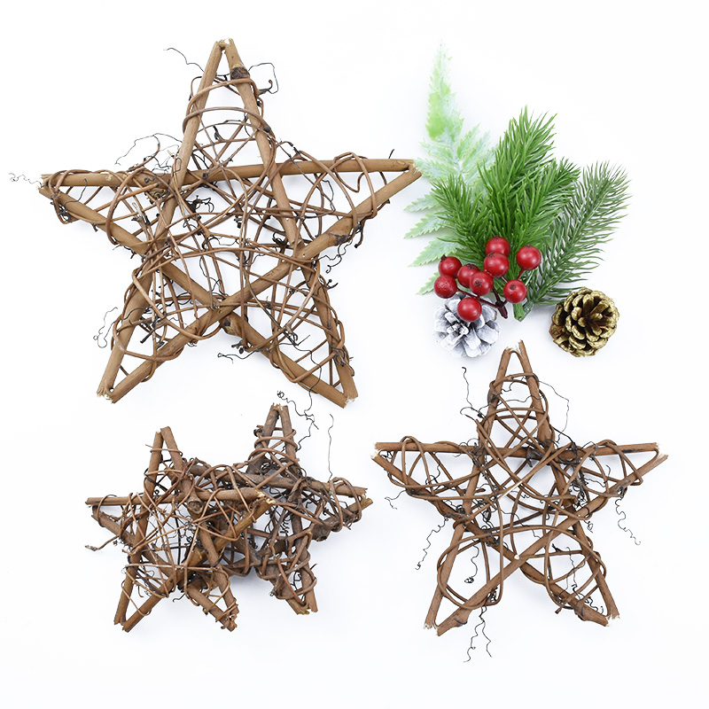 1pc 10/15/20cm Artificial Flow - Christmas Wreath Fake avaliação e preço