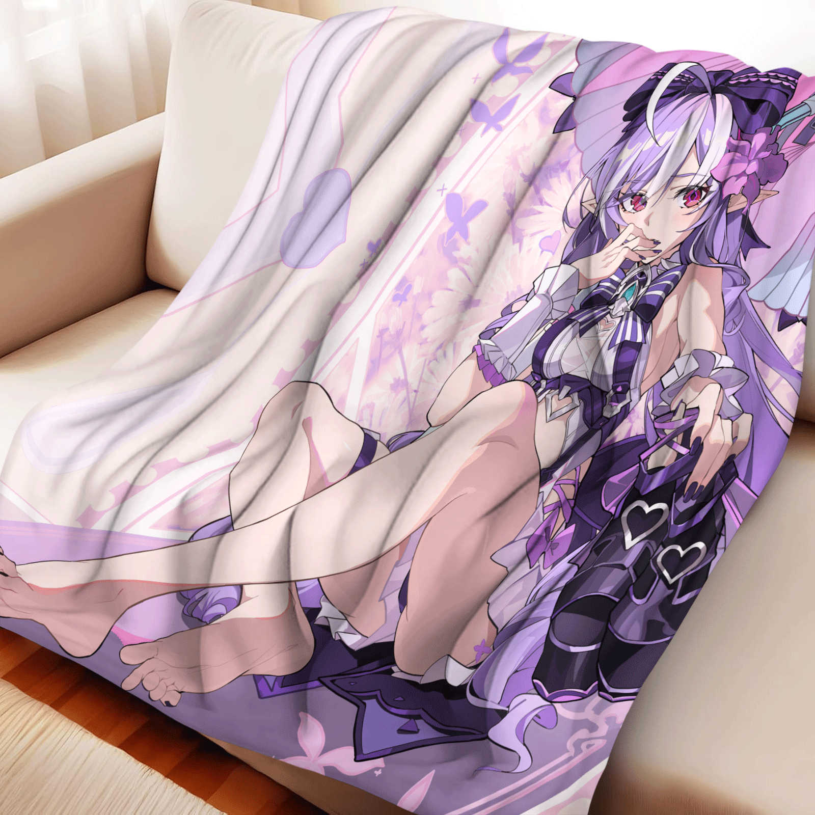 Cartoon Zenless Zone Zero  Fla - Christmas Throw Blanket avaliação e preço