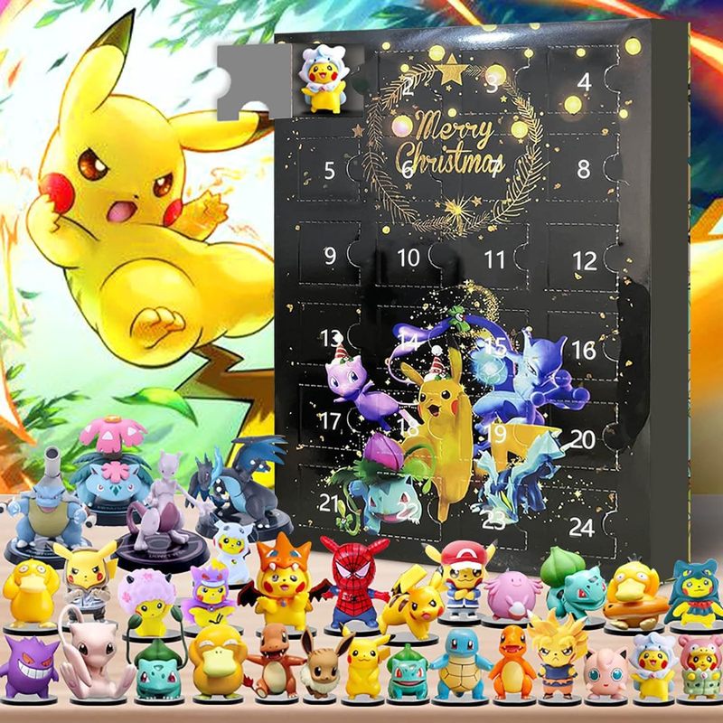 Pokemon 24 Days Christmas Coun - Advent Calendar Gift avaliação e preço