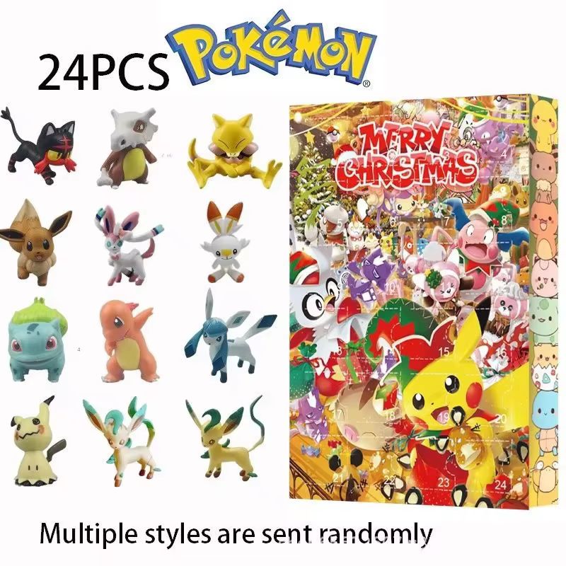 Pokemon 24 Days Christmas Coun - Advent Calendar Gift avaliação e preço