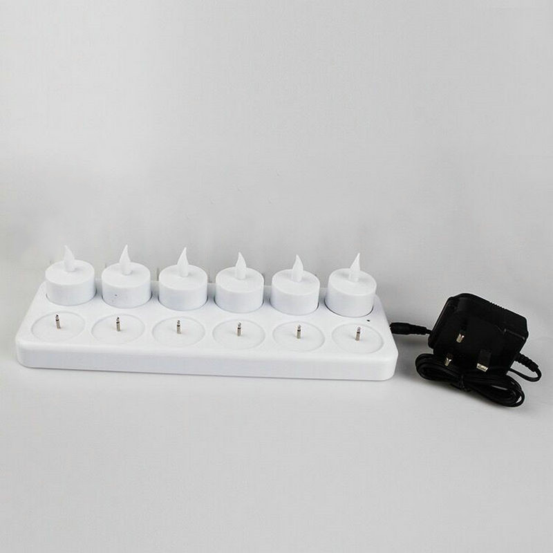 Set of 12 Rechargeable led can - Holiday Candle Set avaliação e preço