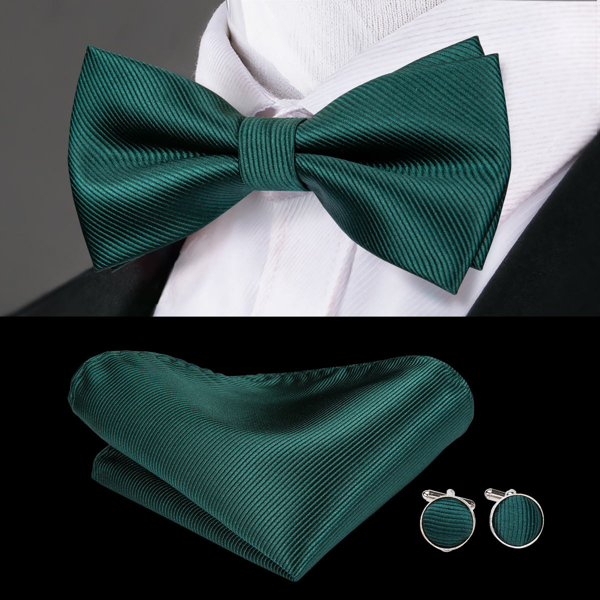 Hi-Tie Christmas Green Bow Tie - Christmas Throw Blanket avaliação e preço