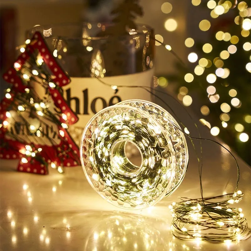 5M/10M/20M LED Copper Wire Str - Led Fairy String Lights avaliação e preço