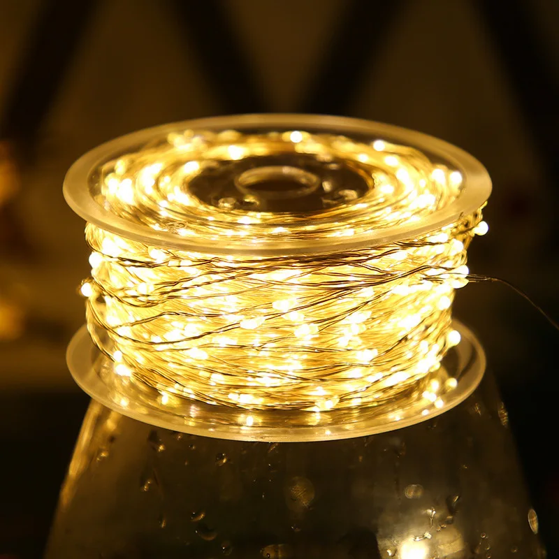 5M/10M/20M LED Copper Wire Str - Led Fairy String Lights avaliação e preço