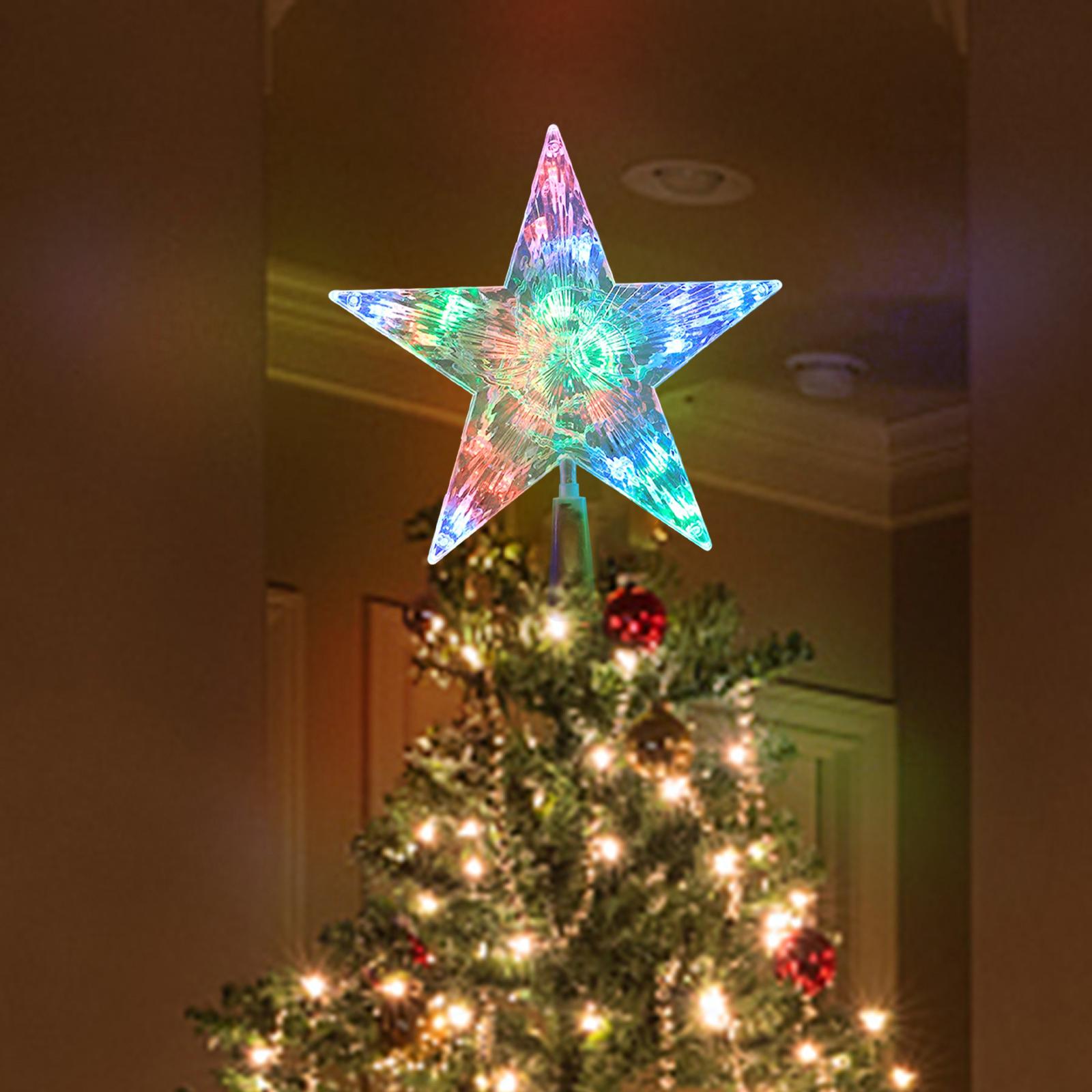 Christmas Tree Top Star Star T - Star Tree Topper avaliação e preço