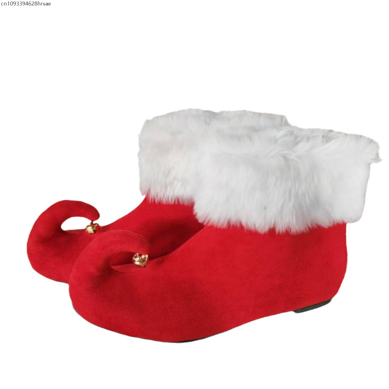 Christmas Suede Boots With Jin - Elf Costume Christmas avaliação e preço