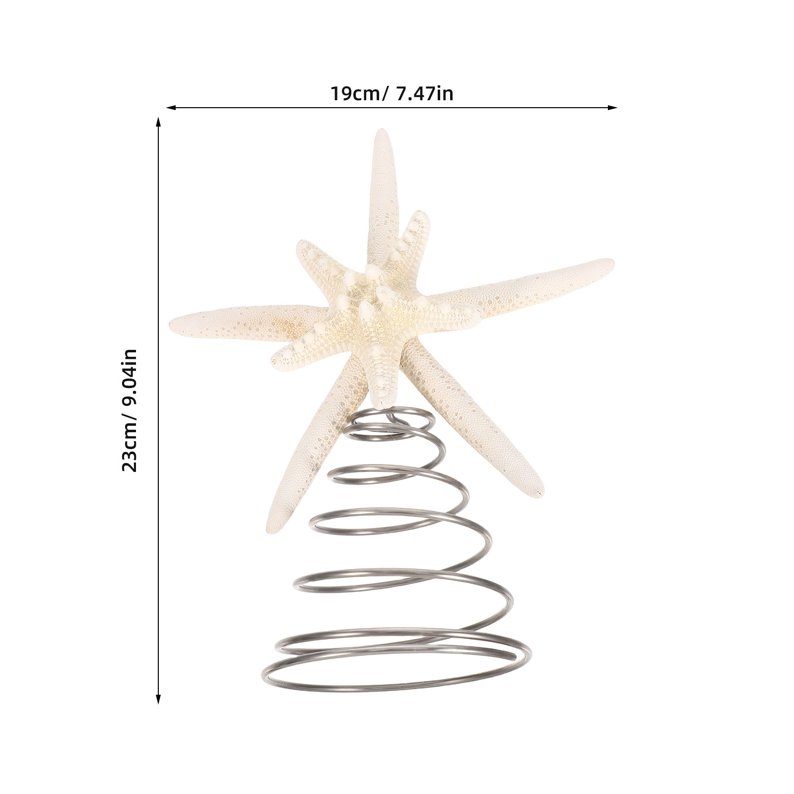 Beach-Themed Christmas Tree To - Star Tree Topper avaliação e preço