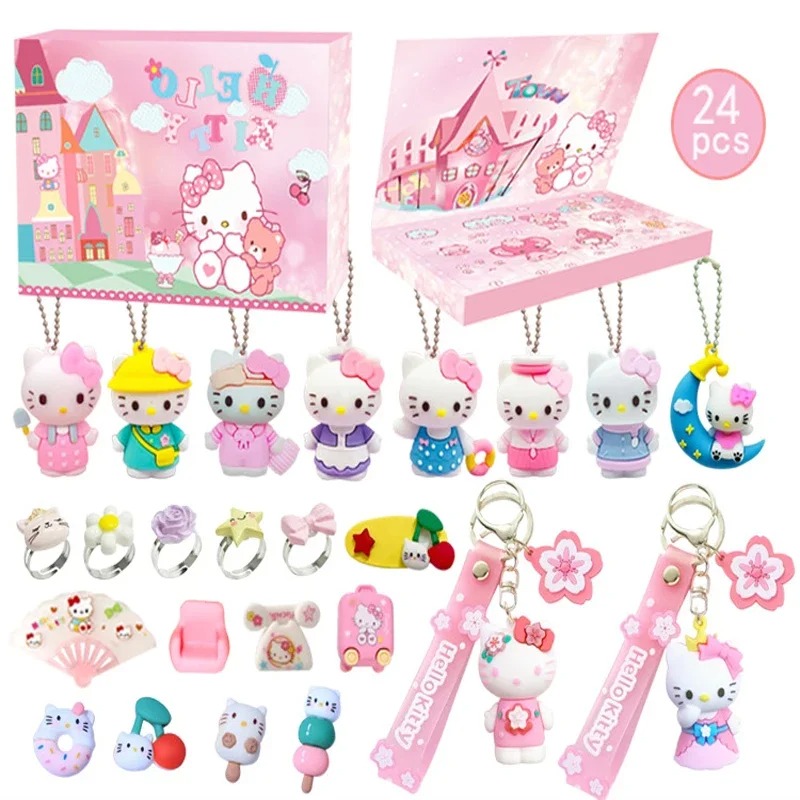 24pcs Cartoon Sanrios Anime He - Advent Calendar Gift avaliação e preço