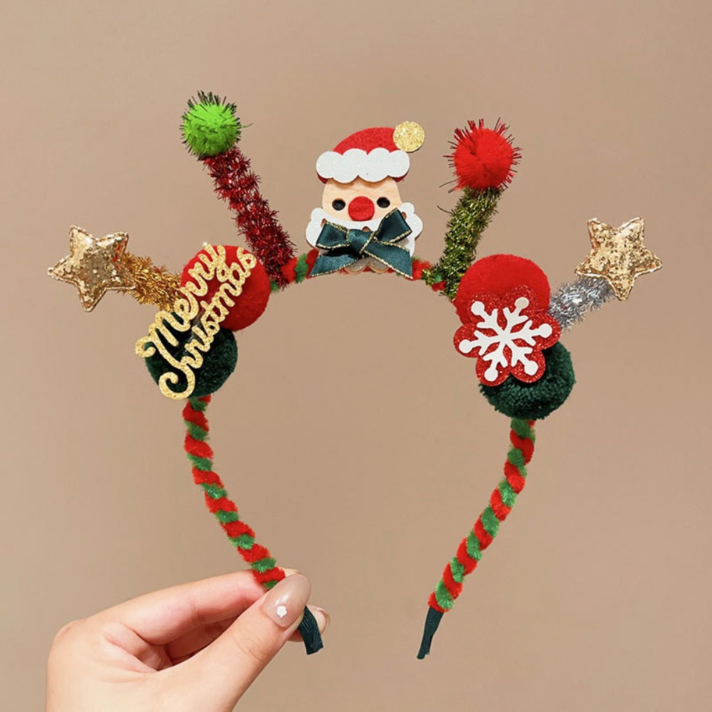 Plush LED Christmas Headband G - Reindeer Antlers Headband avaliação e preço
