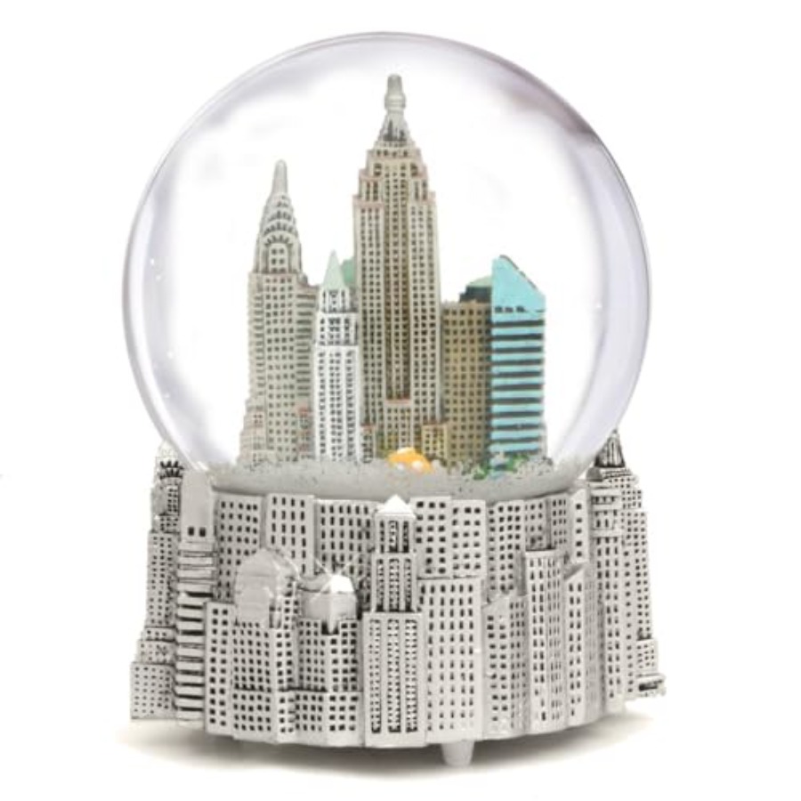 Silver Musical New York City S - Snow Globe Musical avaliação e preço