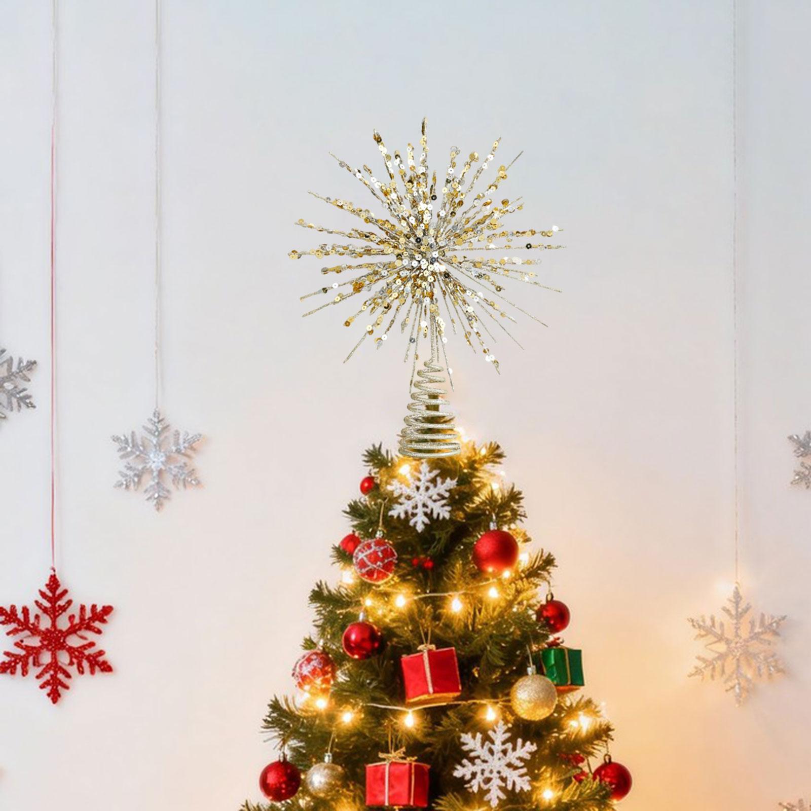 Christmas Tree Topper Ornament - Star Tree Topper avaliação e preço