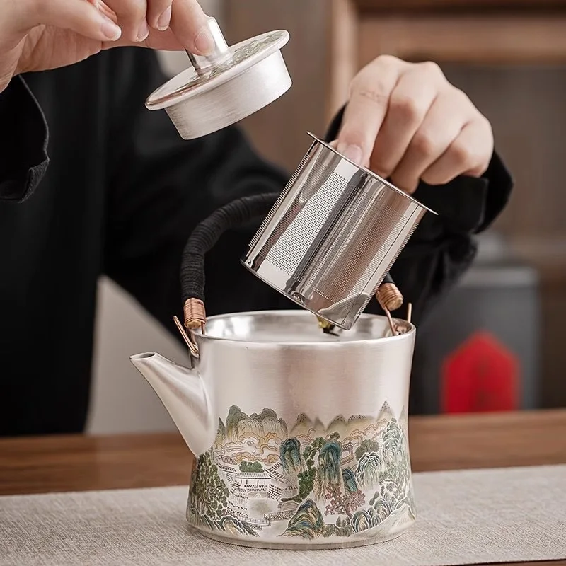 Z30- Liu Yin one pot two cups  - Gift Box Wrap Set avaliação e preço