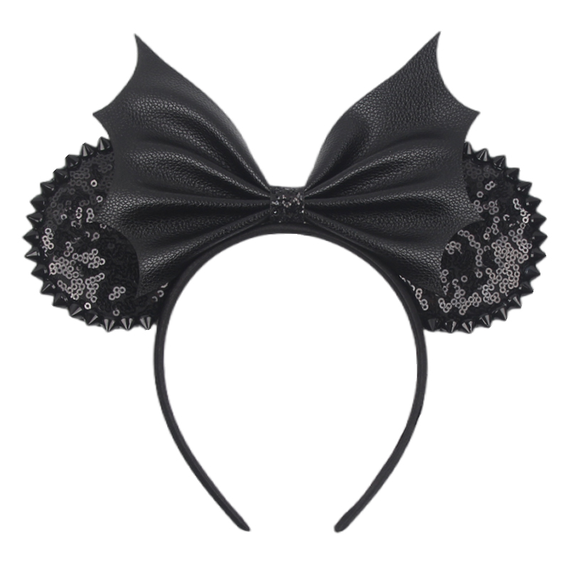 NEW Halloween Mouse Ears Headb - Ribbon Bow Gift avaliação e preço