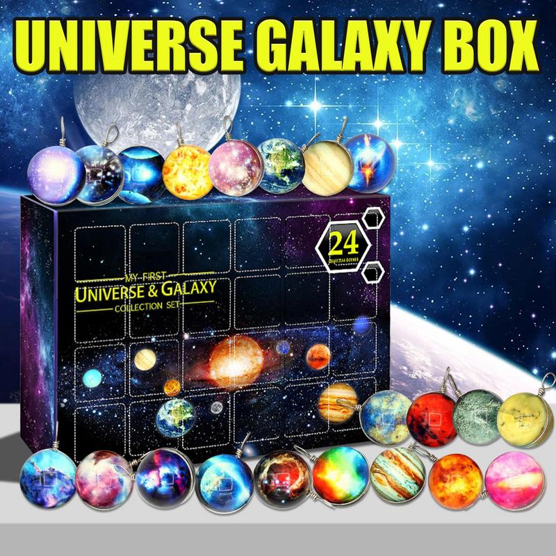 Galaxy Christmas 24 Days Adven - Advent Calendar Gift avaliação e preço