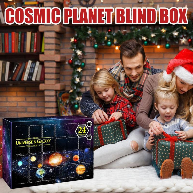 Galaxy Christmas 24 Days Adven - Advent Calendar Gift avaliação e preço