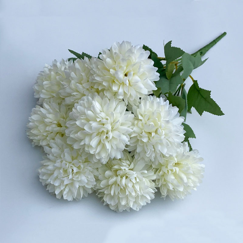 Artificial Flower Bouquet Chry - Christmas Wreath Fake avaliação e preço