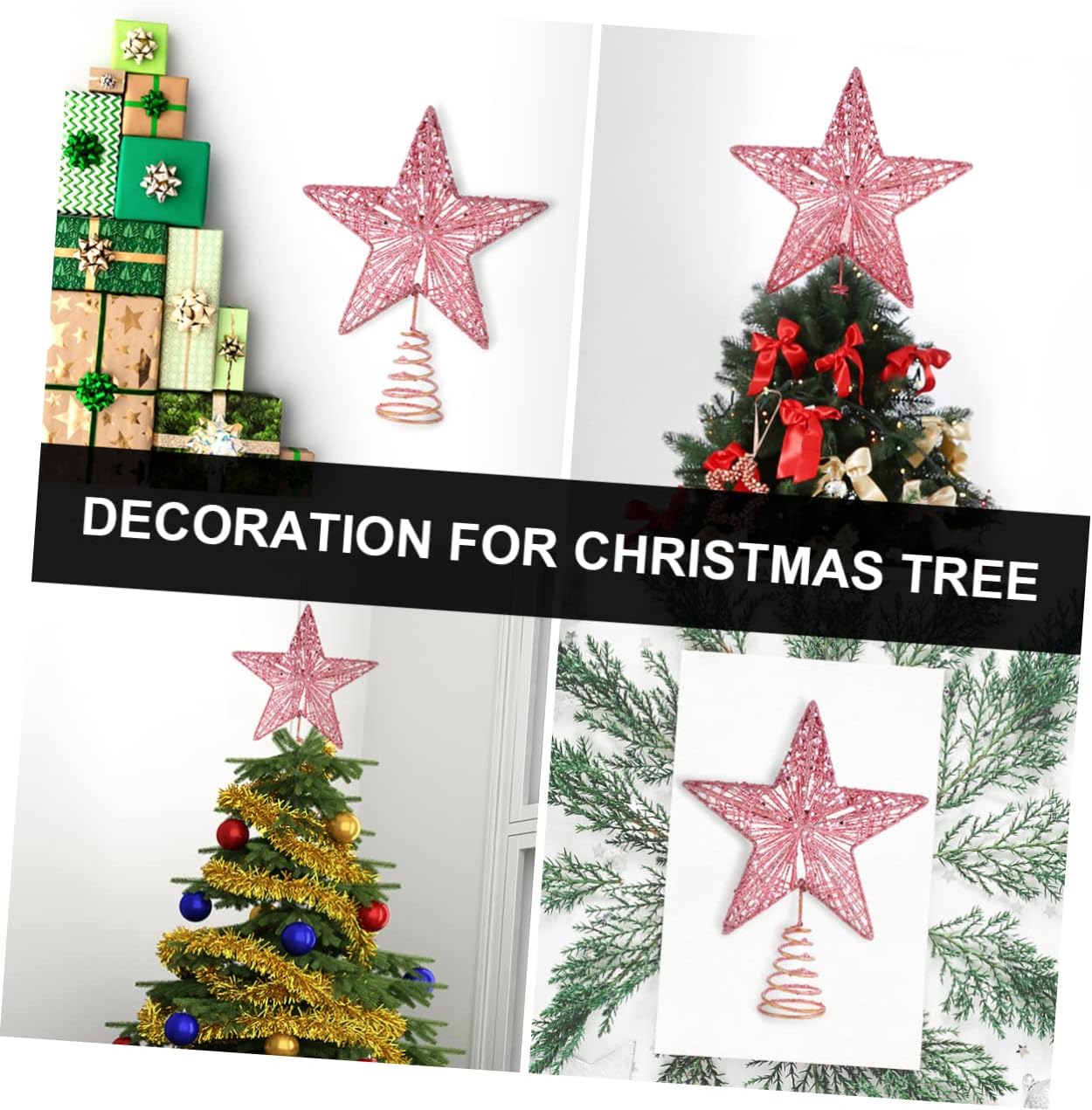 20Christmas Tree Topper Star G - Star Tree Topper avaliação e preço