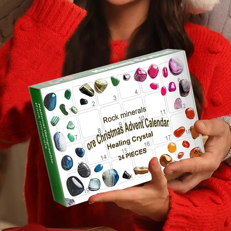 24 Day Stone Advent Calendar R - Advent Calendar Gift avaliação e preço
