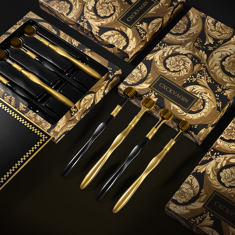 [4-pcs gift box] High-end blac - Gift Box Wrap Set avaliação e preço