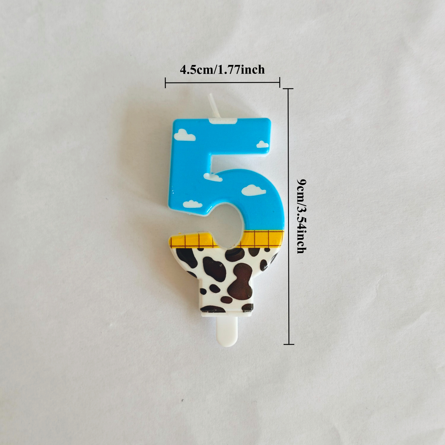1PC,Number 1-9Blue Sky and Whi - Holiday Candle Set avaliação e preço