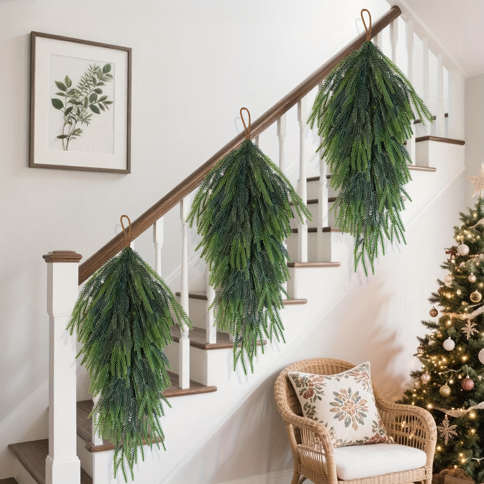 4pcs/2pcs Artificial Pine Need - Christmas Tree Artificial avaliação e preço