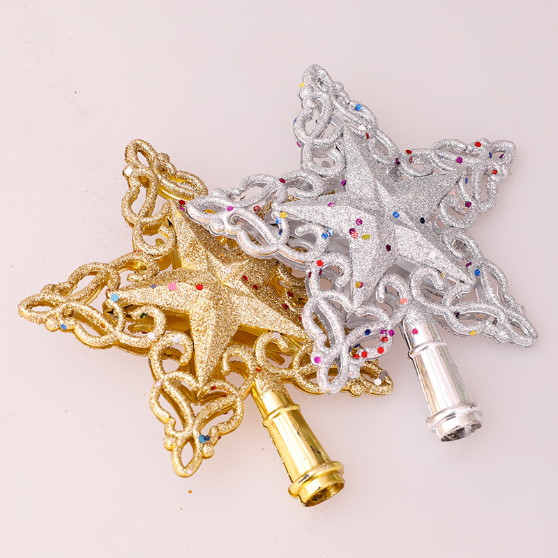 Christmas Tree Toppers Glitter - Star Tree Topper avaliação e preço
