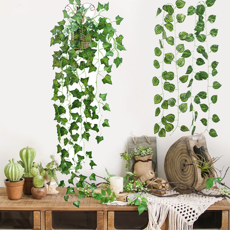 2.3m Silk Leaves Fake Creeper  - Led Fairy String Lights avaliação e preço