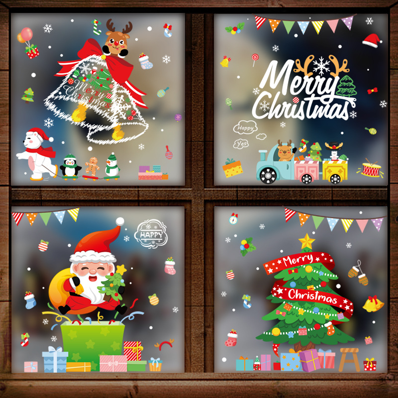 Merry Christmas Decoration Win - Snowflake Window Decal avaliação e preço