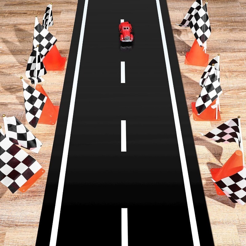 Race Car Racetrack Table Runne - Christmas Table Runner avaliação e preço