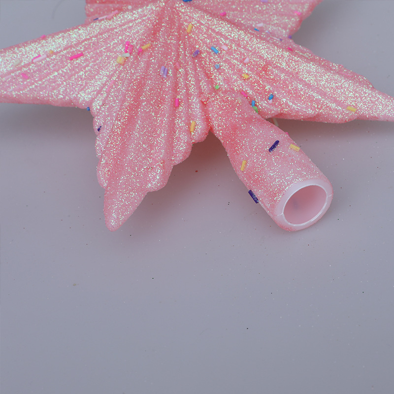 Christmas Pink Pentagon Top St - Star Tree Topper avaliação e preço
