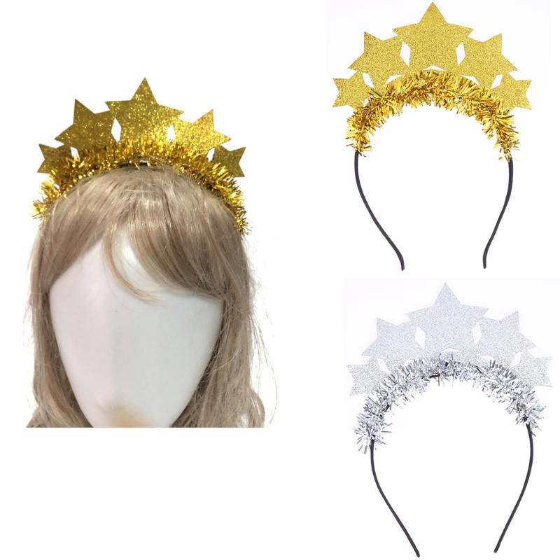 Christmas New Year Party Headb - Tinsel Garland Decoration avaliação e preço