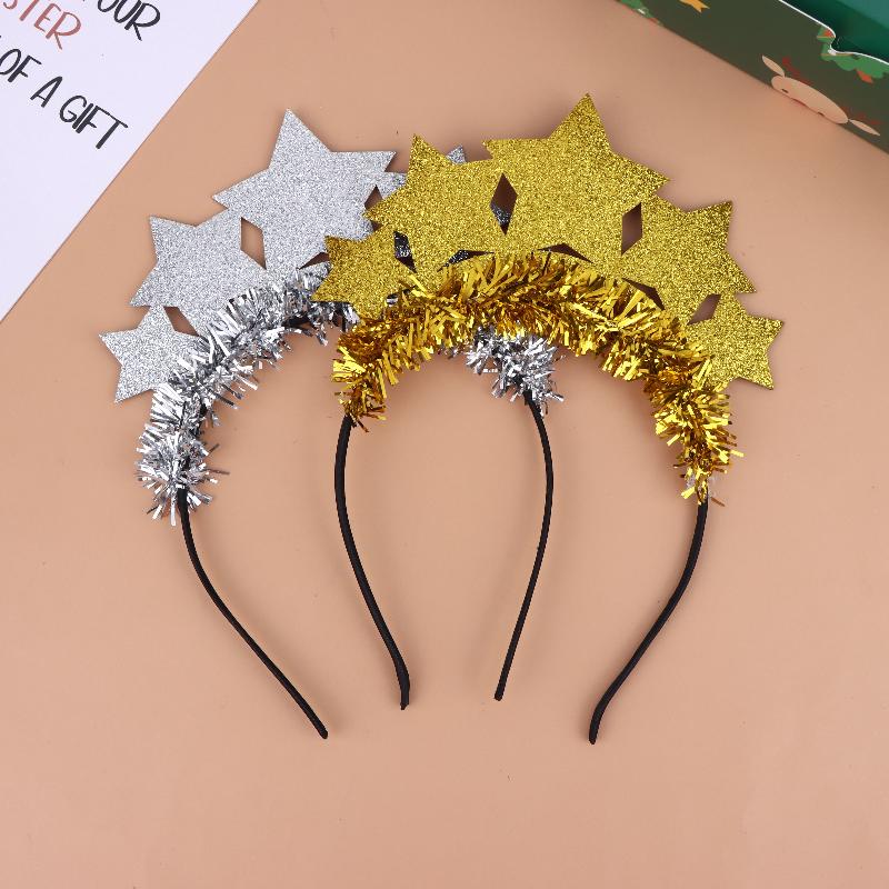 Christmas New Year Party Headb - Tinsel Garland Decoration avaliação e preço