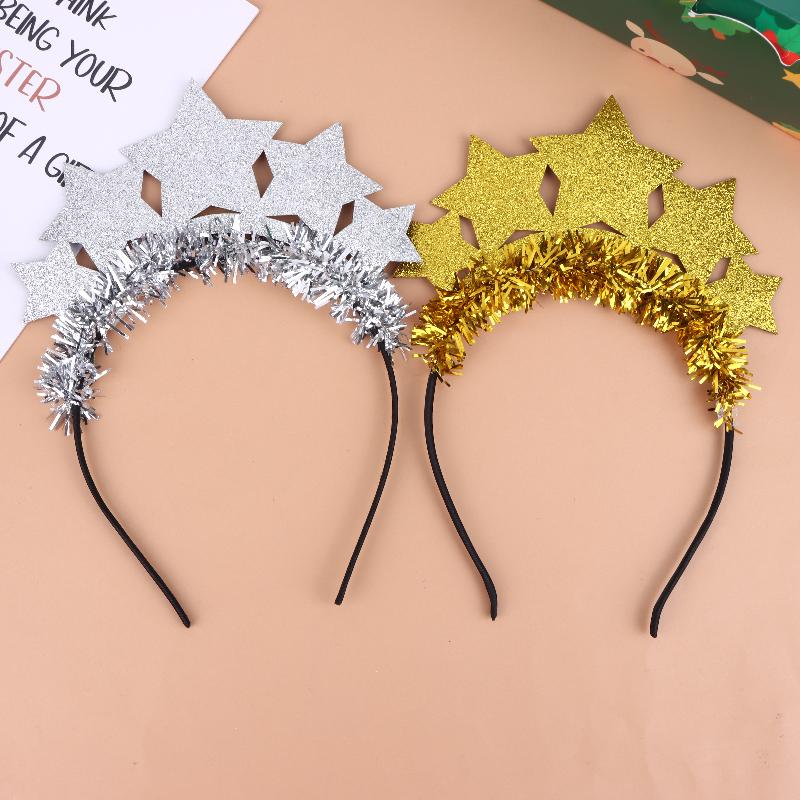 Christmas New Year Party Headb - Tinsel Garland Decoration avaliação e preço