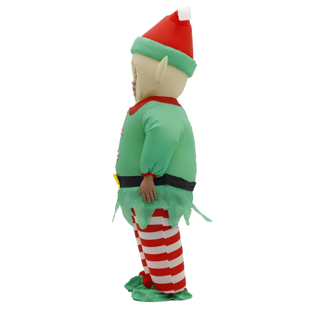 Christmas Elf Inflatable Costu - Elf Costume Christmas avaliação e preço