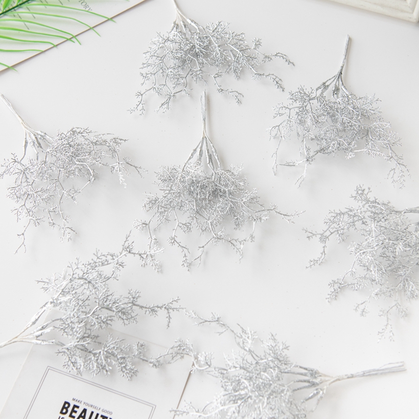 6Pcs/bundle Artificial Plant G - Christmas Wreath Fake avaliação e preço