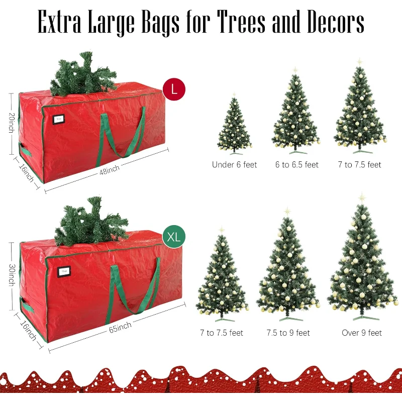 7.5 ft Christmas Tree Storage  - Christmas Tree Artificial avaliação e preço
