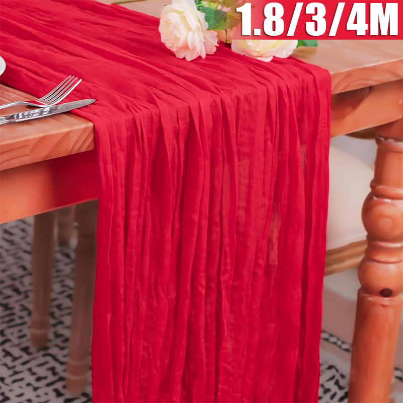 Valentine Red Long Table Runne - Christmas Table Runner avaliação e preço