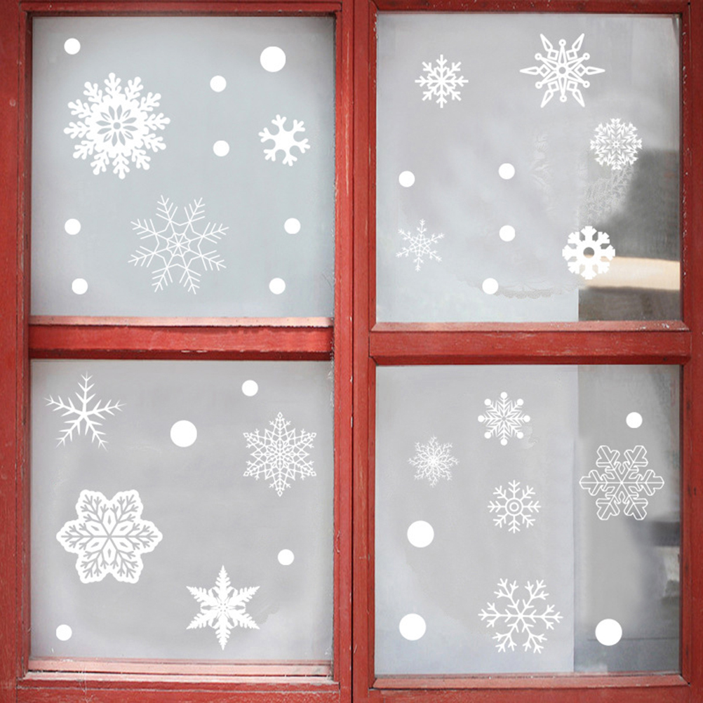 37PCS Gift Xmas Festival Suppl - Snowflake Window Decal avaliação e preço
