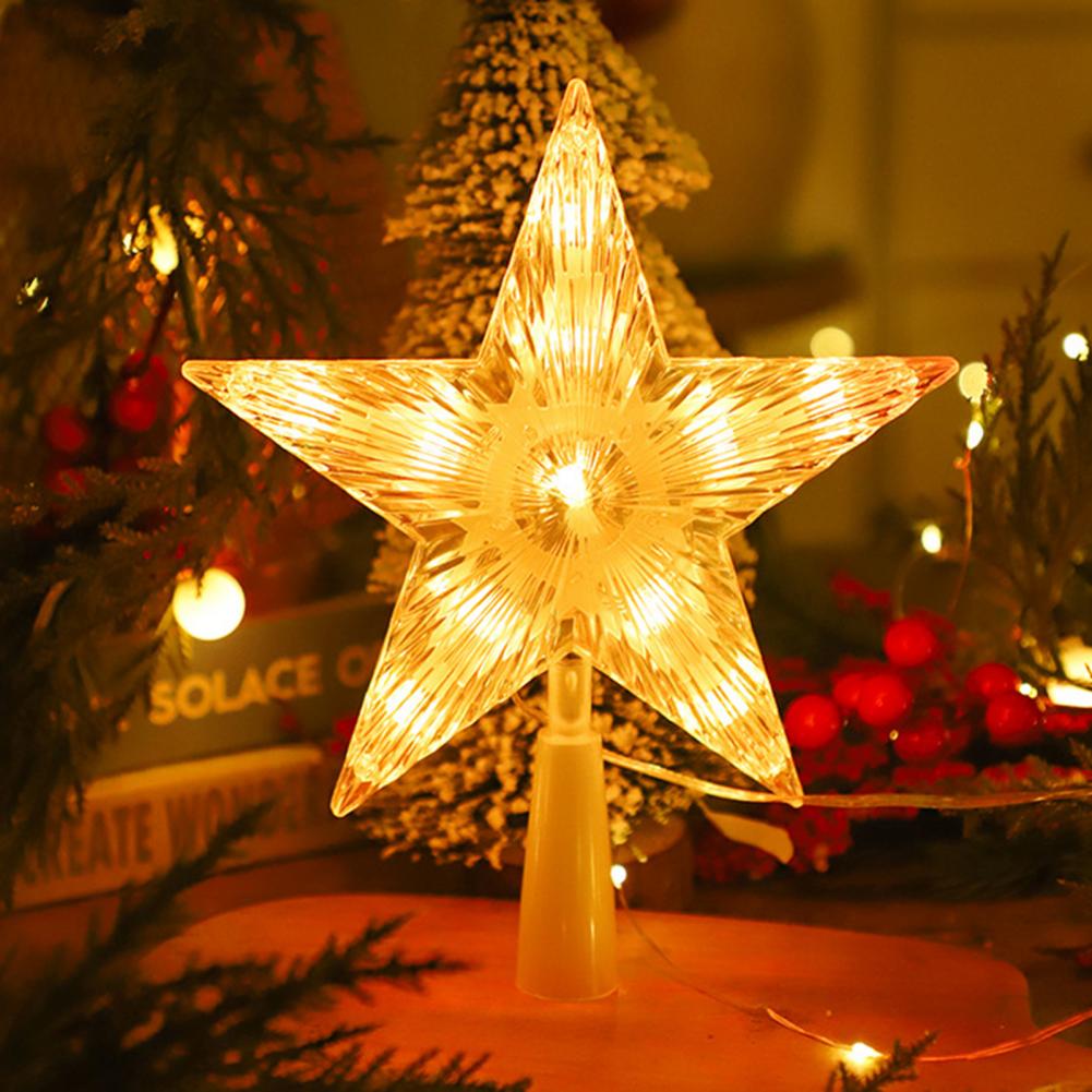 Christmas Star Tree Topper wit - Star Tree Topper avaliação e preço