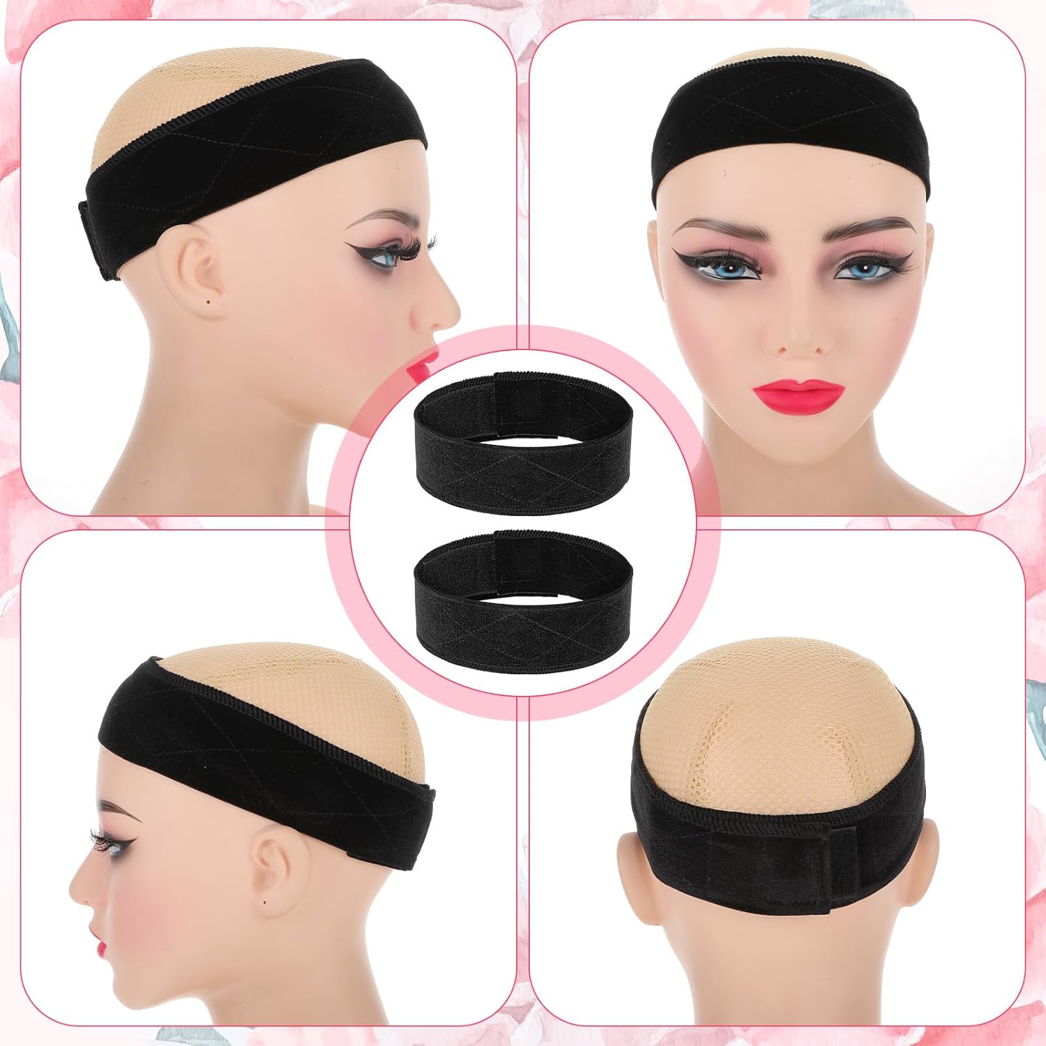 Wig Grip Bands and Dome Mesh W - Christmas Stocking Hanging avaliação e preço