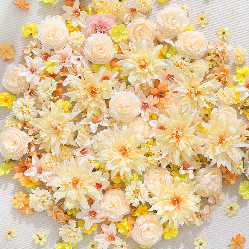 20/50Pcs Mix Yellow Artificial - Christmas Wreath Fake avaliação e preço