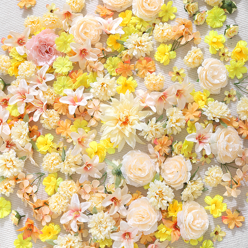 20/50Pcs Mix Yellow Artificial - Christmas Wreath Fake avaliação e preço
