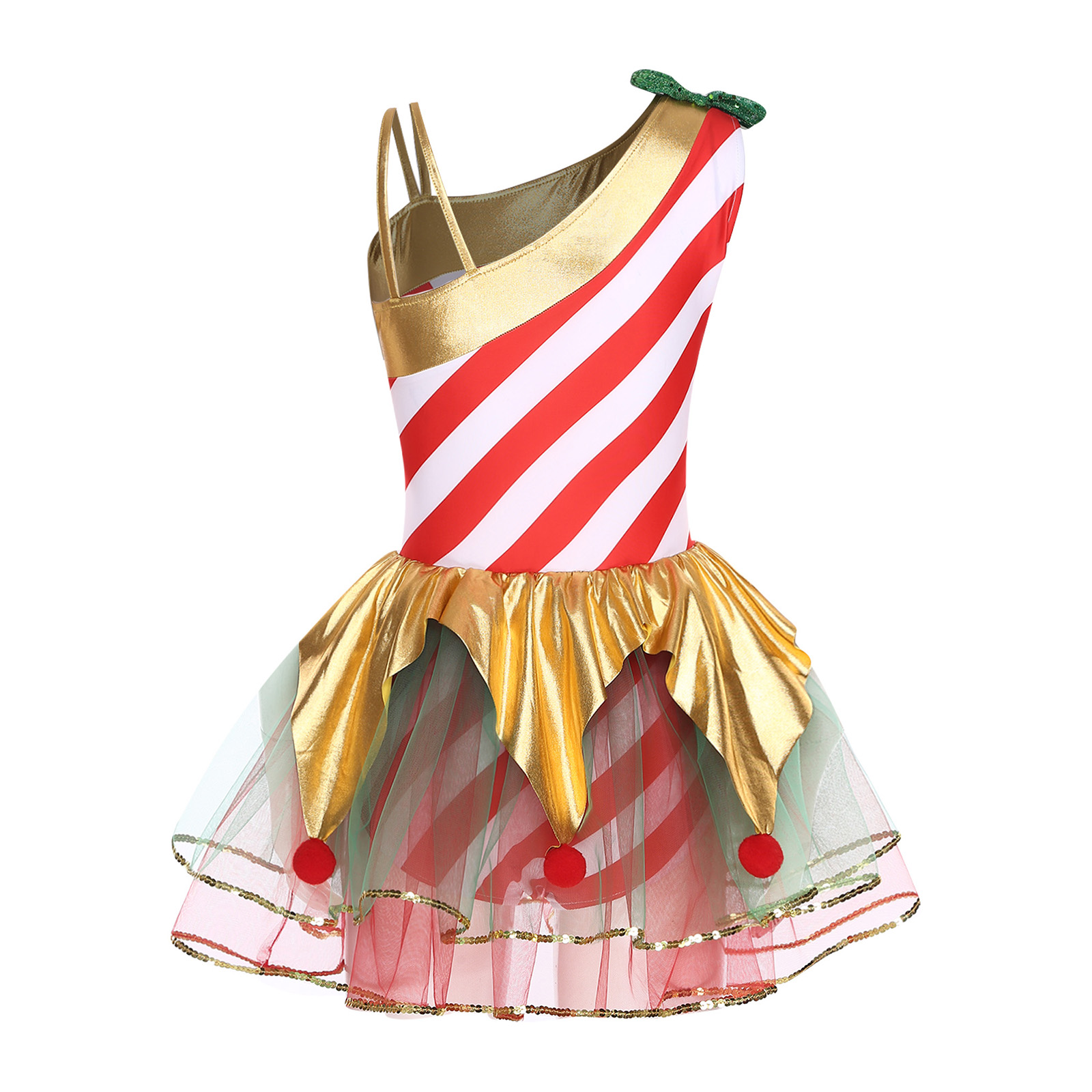 Women Christmas Candy Cane Dre - Elf Costume Christmas avaliação e preço