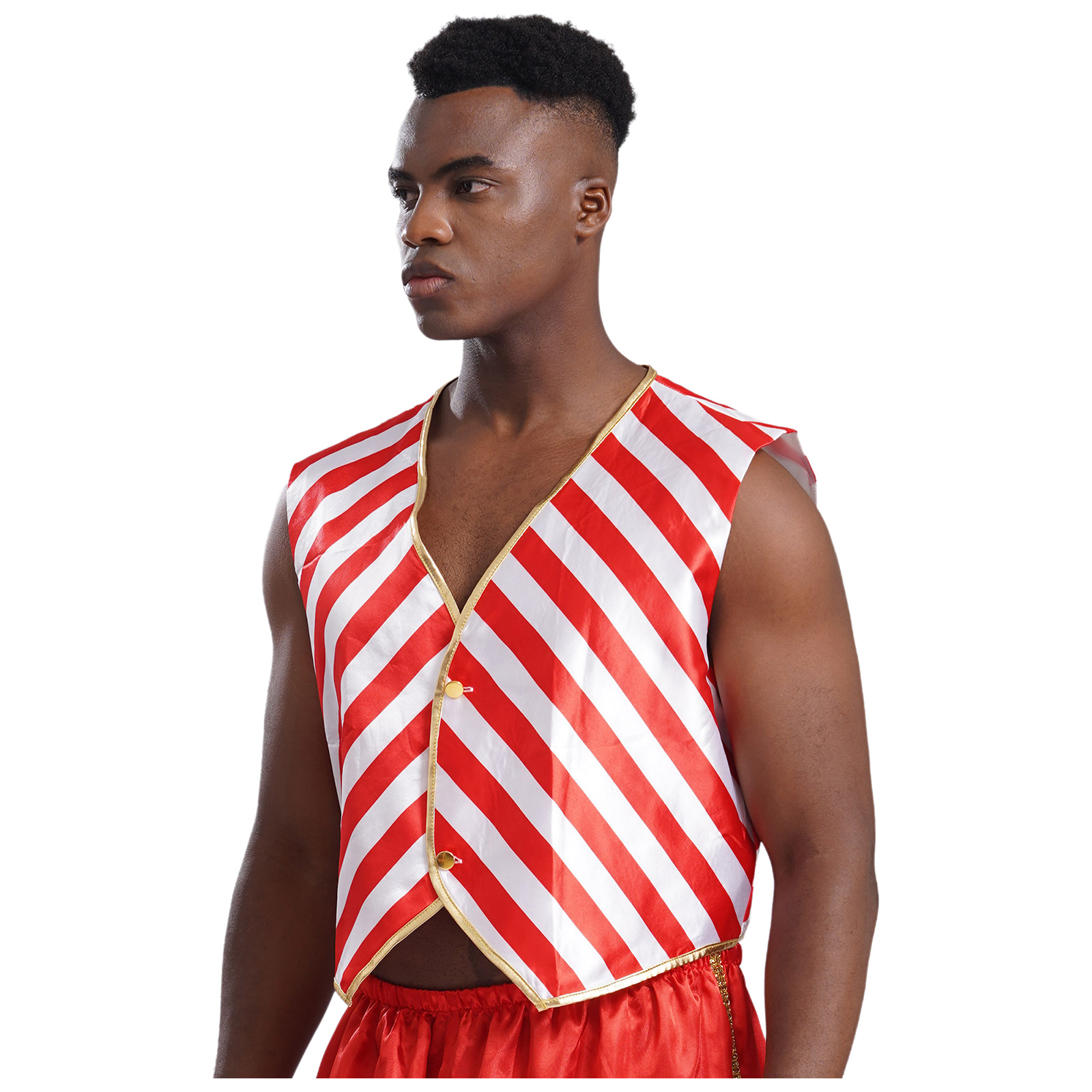 Men Christmas Santa Elf Candy  - Elf Costume Christmas avaliação e preço