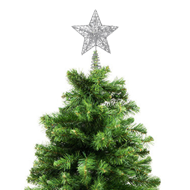 1pc Gold/Silver/Red/Blue Glitt - Star Tree Topper avaliação e preço