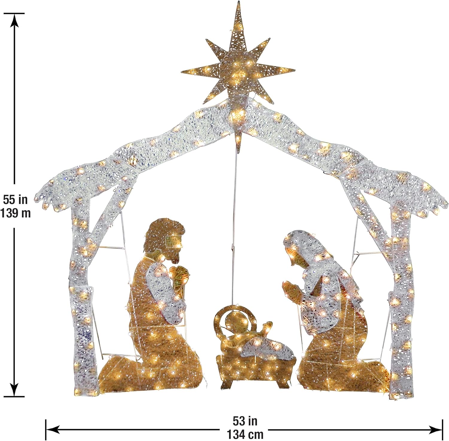 4.5 ft Pre-lit Artificial Chri - Christmas Tree Artificial avaliação e preço