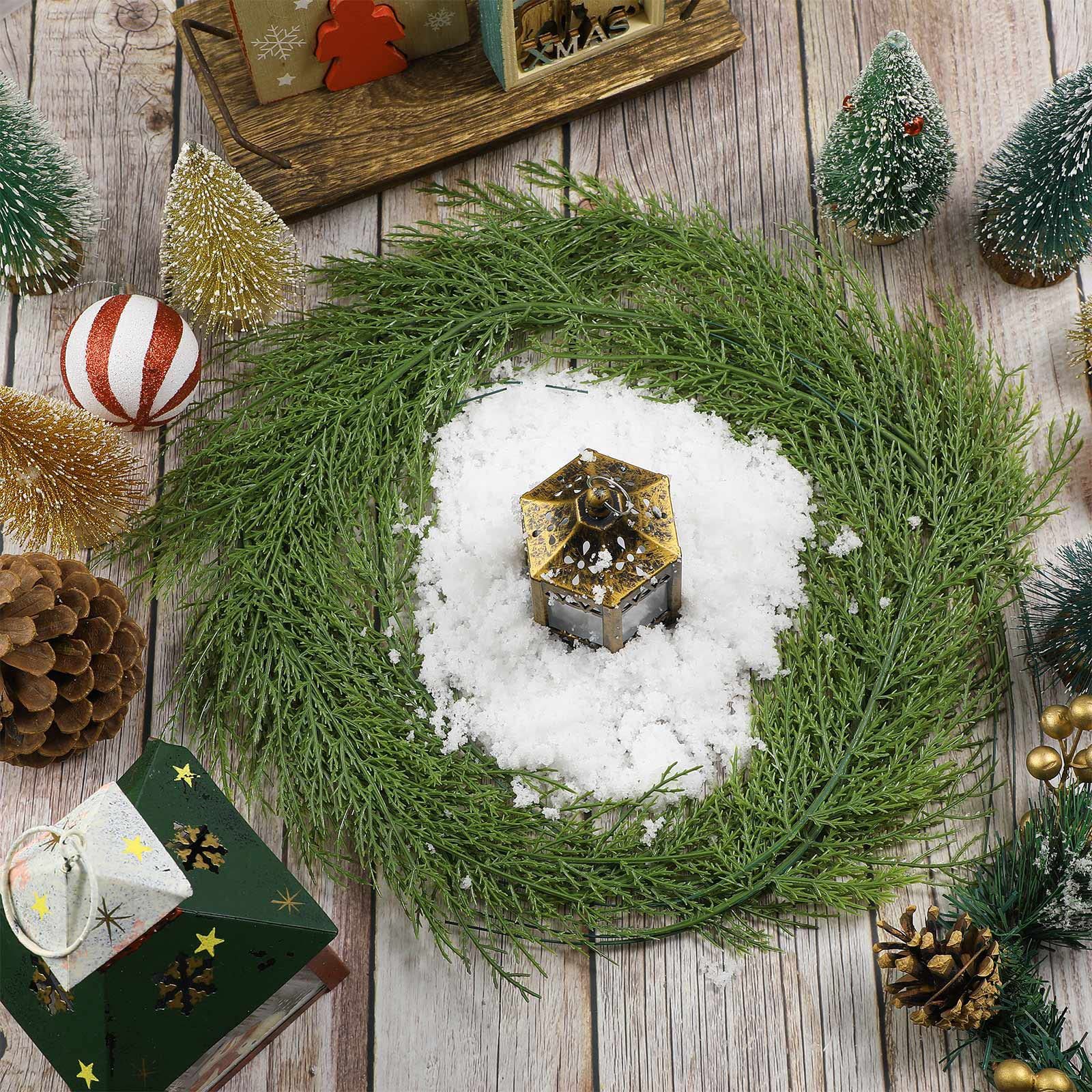 20Pcs Artificial Pine Sprigs F - Christmas Tree Artificial avaliação e preço