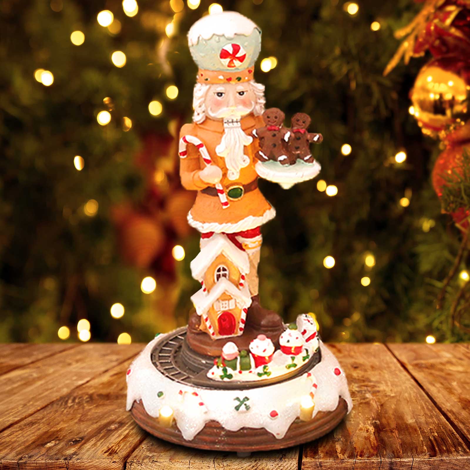 Christmas Gingerbread Nutcrack - Nutcracker Figurine avaliação e preço