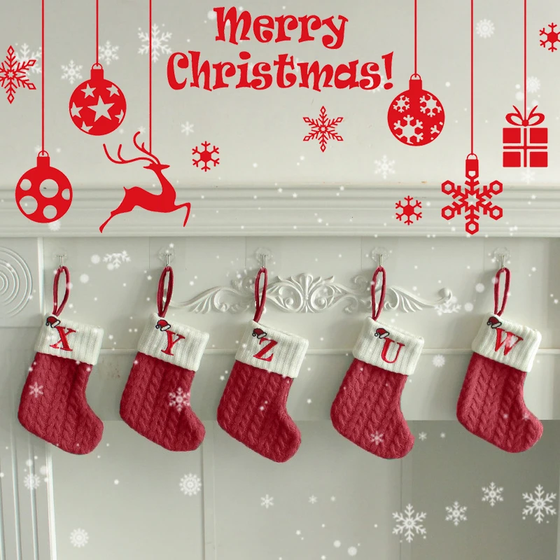 Christmas Decoration 2025 Deco - Christmas Stocking Hanging avaliação e preço